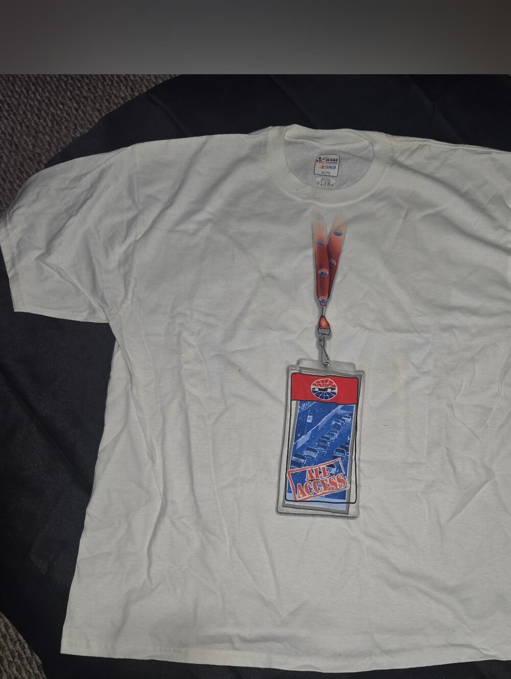 Vintage Chase Authentics NASCAR "All Access" graphic t-shirt